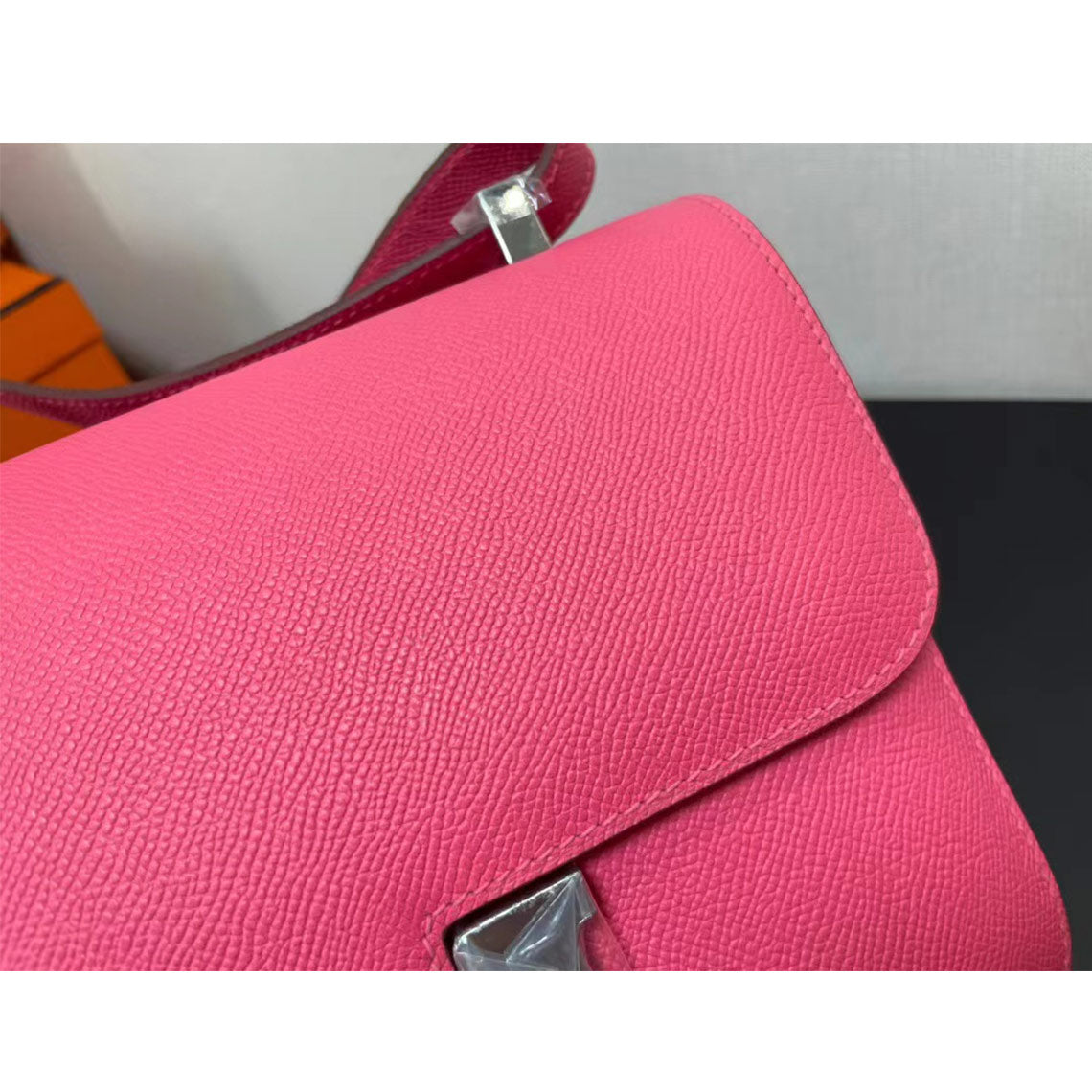 HANDSEWGIFT Full Grain Leather Tofu Konstance Bag Charm DIY Kits | Presale