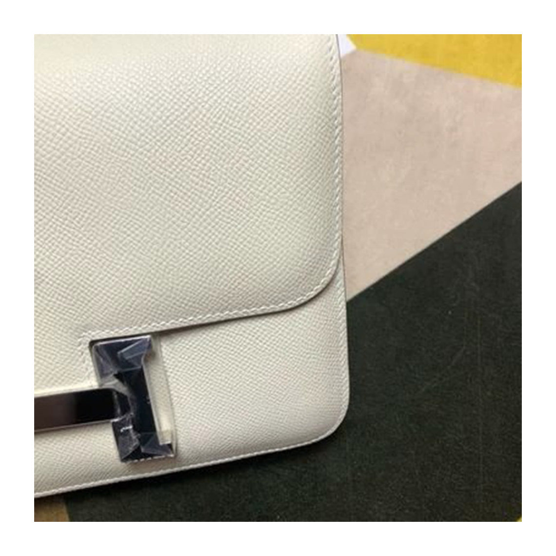 HANDSEWGIFT Full Grain Leather Tofu Konstance Bag Charm DIY Kits | Presale