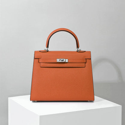 Orange - Silver Hardware