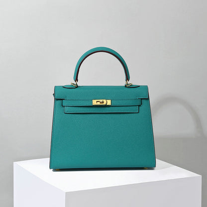 Peacock Green - Golden Hardware
