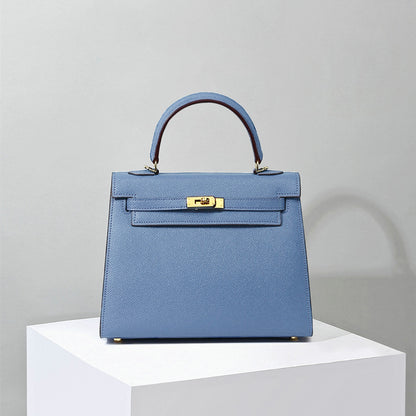 Linen Blue - Golden Hardware