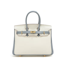 Load image into Gallery viewer, Top Grain Leather Inspired Birkin Handbag Golden Hardware
