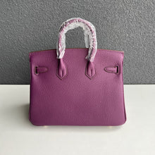 Load image into Gallery viewer, New Colorful Inspired Berkin Bag Genuine Leather Top Handle Bag
