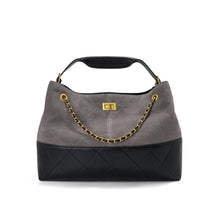 Load image into Gallery viewer, Suede Leather Quilted Chain Shoulder Bag
