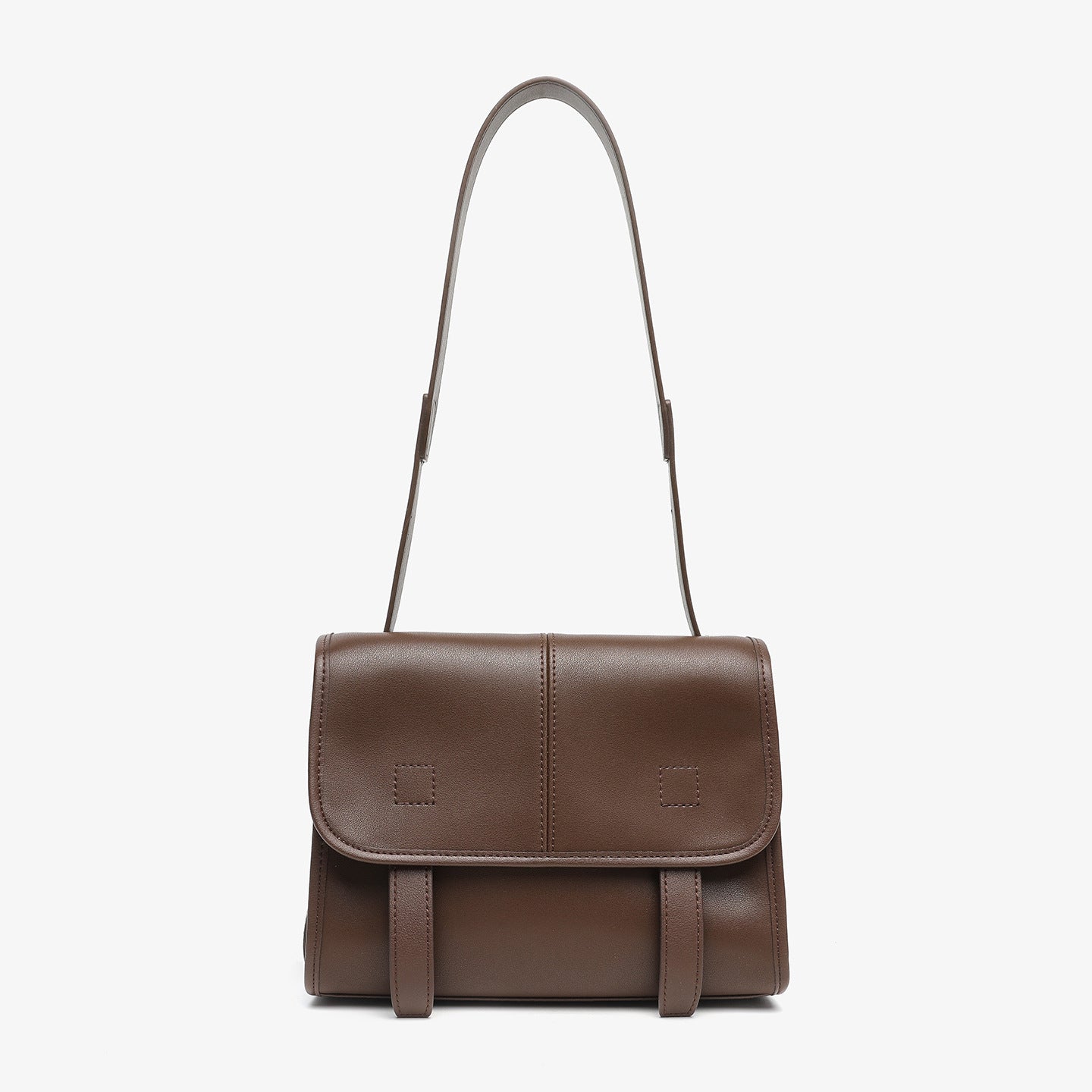 Retro Top-Grain Cowhide Mini Crossbody Bag - Vintage Genuine Leather Small Square Satchel for Women