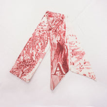 画像をギャラリービューアに読み込む, 26 Letters Silk Scarf for Birkin Bag Kelly Bag Charm | Women&#39;s Scarves and Silk Accessories - 2 Pcs
