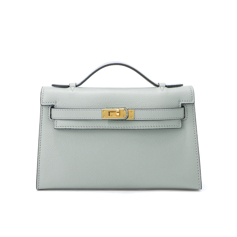 Epsom Leather Handbag Pochette Woman Shoulder Bag New Colors