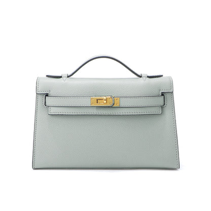 Epsom Leather Handbag Pochette Woman Shoulder Bag New Colors