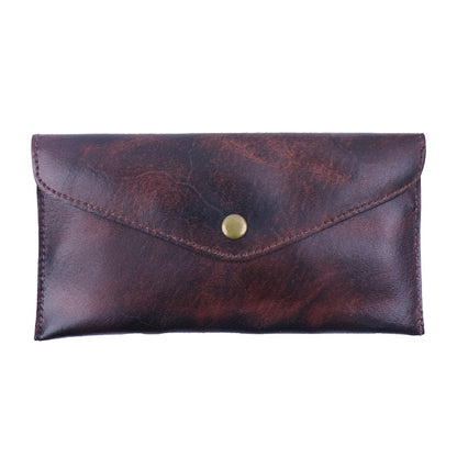 Vegetable Tanned Leather Envelope Wallet
