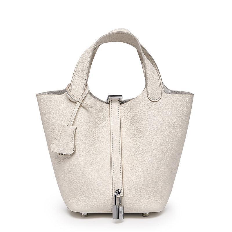 Top Grain Leather Inspired Pictin Tote Bag New Colors