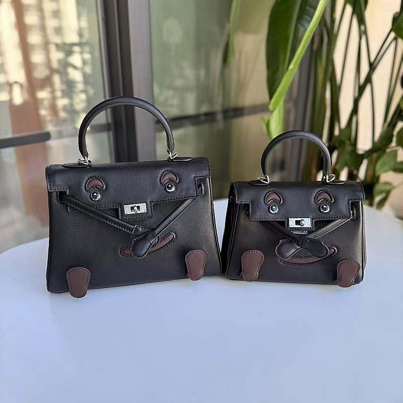 Inspired Kelli Doll Bag Genuine Leather Mini Crossbody Millennium Style Handbag