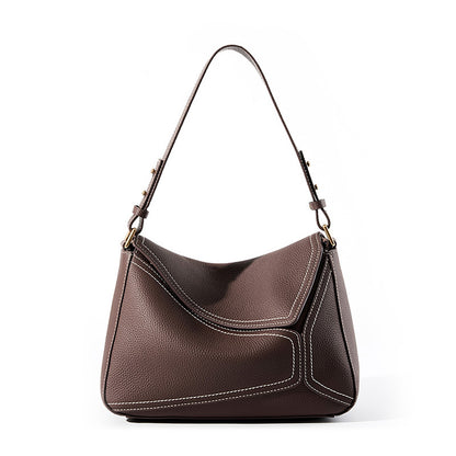Top Grain Leather Puzzle Bag Women Shoulder Bag