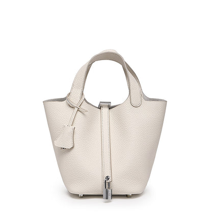 Top Grain Leather Inspired Pictin Tote Bag New Colors