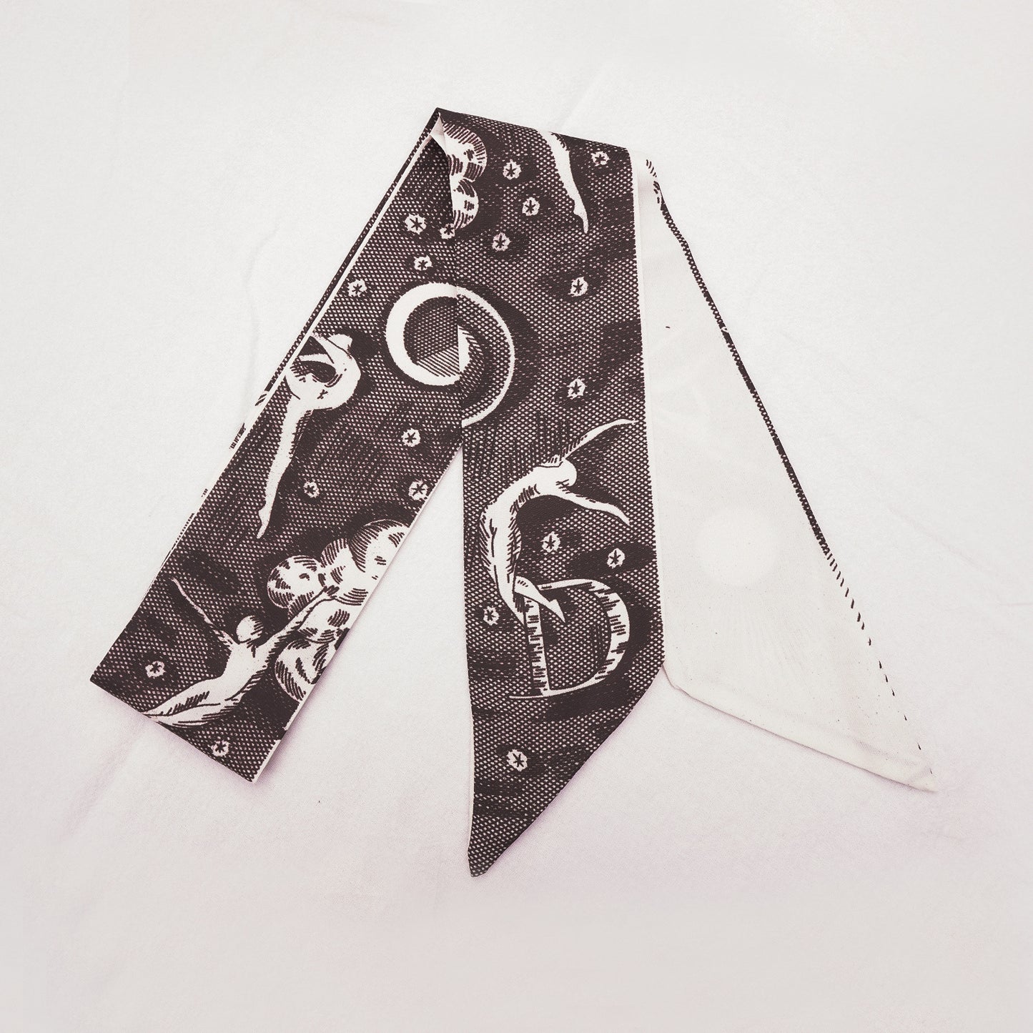 26 Letters Silk Scarf for Birkin Bag Kelly Bag Charm | Women's Scarves and Silk Accessories - 2 Pcs