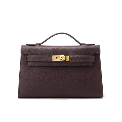 Epsom Leather Handbag Pochette Woman Shoulder Bag New Colors