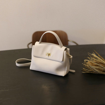 Soft Leather Square Bag Women Handbag