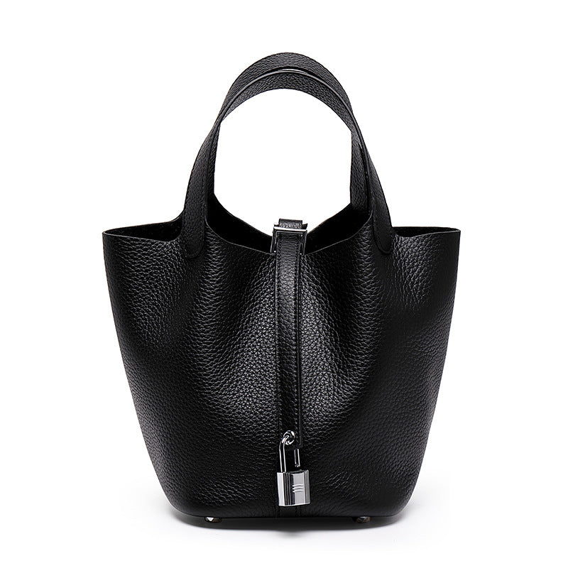 Top Grain Leather Inspired Pictin Tote Bag New Colors