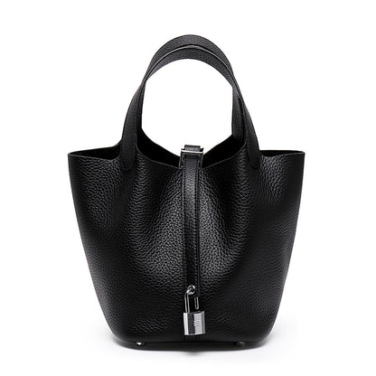Top Grain Leather Inspired Pictin Tote Bag New Colors