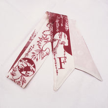 画像をギャラリービューアに読み込む, 26 Letters Silk Scarf for Birkin Bag Kelly Bag Charm | Women&#39;s Scarves and Silk Accessories - 2 Pcs
