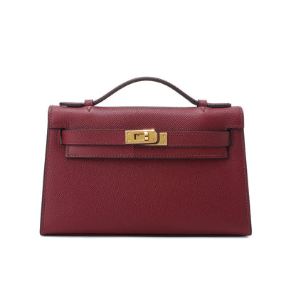 Epsom Leather Handbag Pochette Woman Shoulder Bag New Colors