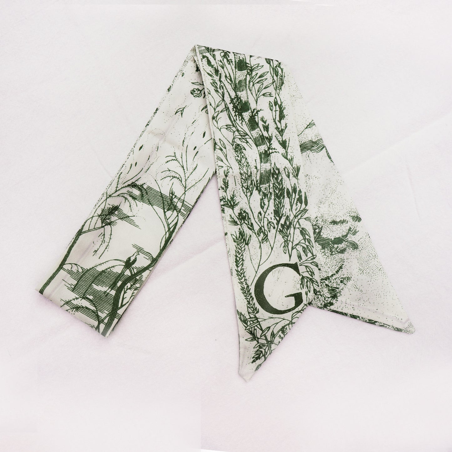 26 Letters Silk Scarf for Birkin Bag Kelly Bag Charm | Women's Scarves and Silk Accessories - 2 Pcs