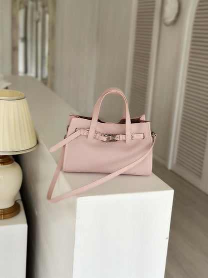 Togo Leather Tote Bag Minimalist Handbag Crossbody Bag