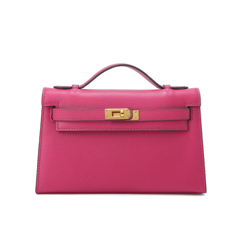 Epsom Leather Handbag Pochette Woman Shoulder Bag New Colors
