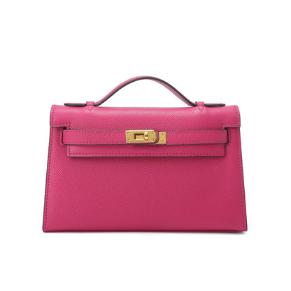 Epsom Leather Handbag Pochette Woman Shoulder Bag New Colors