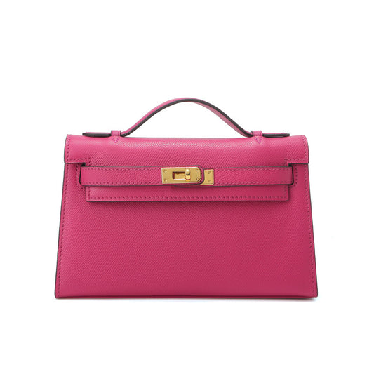 Epsom Leather Handbag Pochette Woman Shoulder Bag New Colors