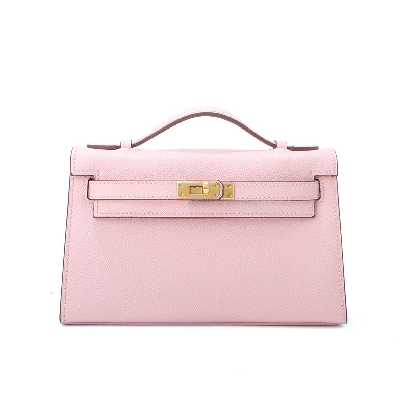 Epsom Leather Handbag Pochette Woman Shoulder Bag New Colors