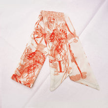 画像をギャラリービューアに読み込む, 26 Letters Silk Scarf for Birkin Bag Kelly Bag Charm | Women&#39;s Scarves and Silk Accessories - 2 Pcs
