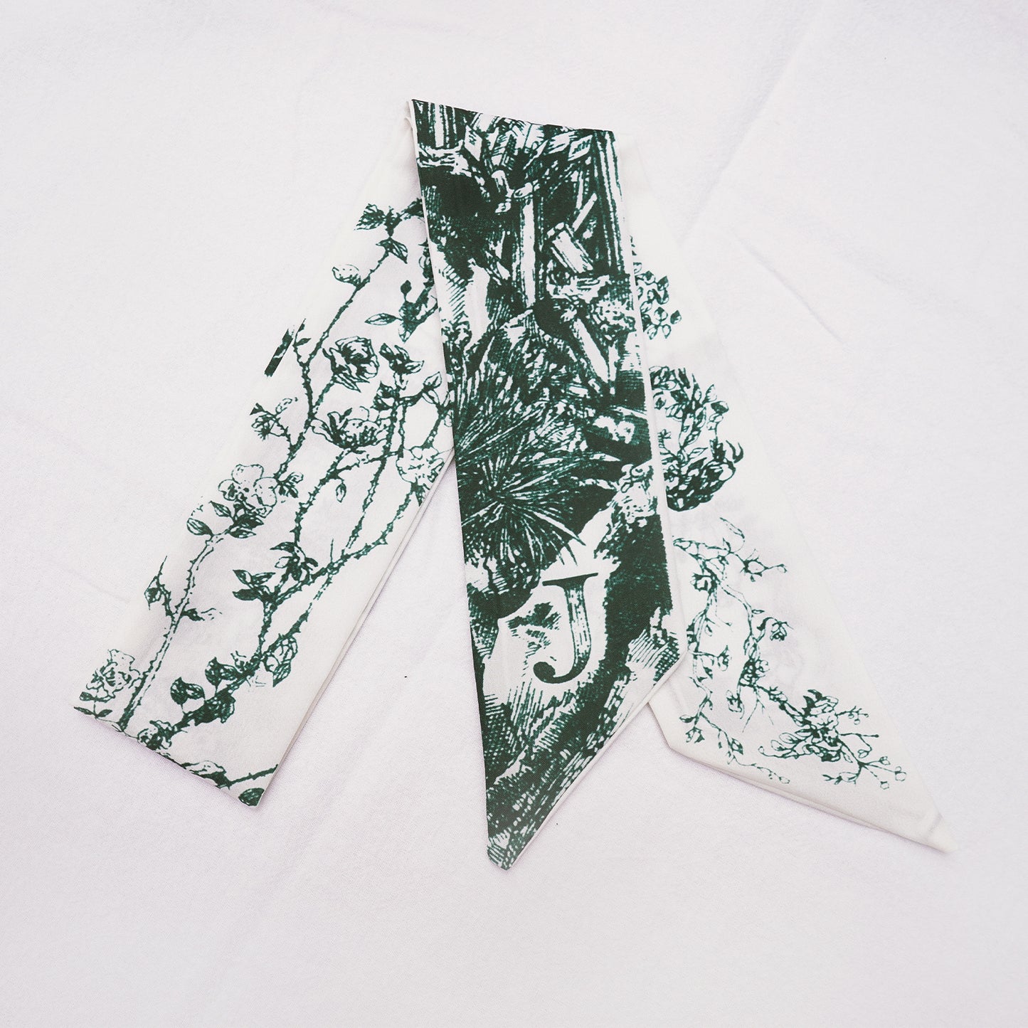 26 Letters Silk Scarf for Birkin Bag Kelly Bag Charm | Women's Scarves and Silk Accessories - 2 Pcs