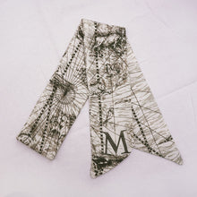 画像をギャラリービューアに読み込む, 26 Letters Silk Scarf for Birkin Bag Kelly Bag Charm | Women&#39;s Scarves and Silk Accessories - 2 Pcs

