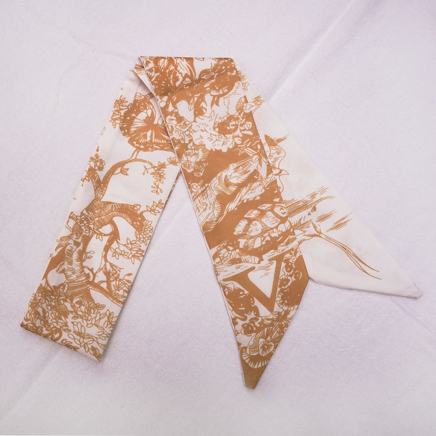 26 Letters Silk Scarf for Birkin Bag Kelly Bag Charm | Women's Scarves and Silk Accessories - 2 Pcs