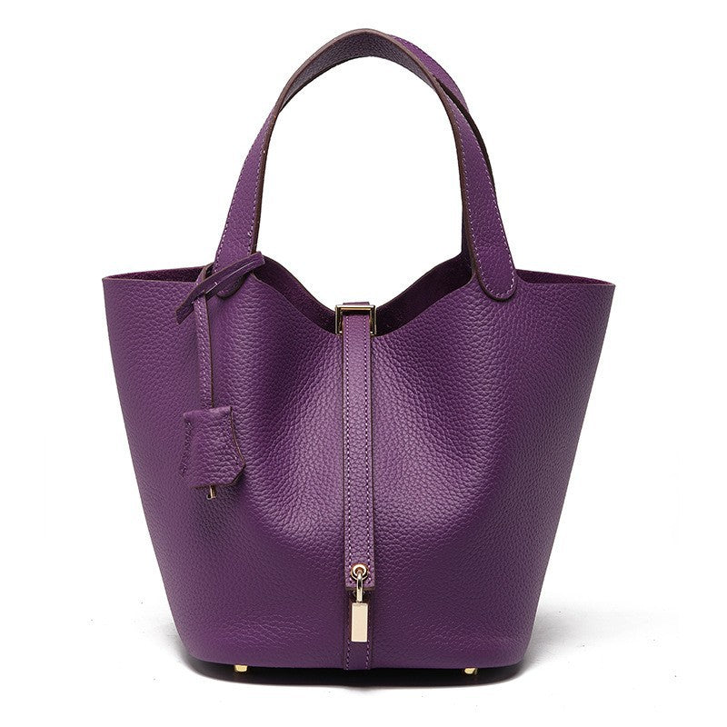 Top Grain Leather Inspired Pictin Tote Bag New Colors