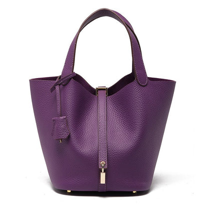 Top Grain Leather Inspired Pictin Tote Bag New Colors