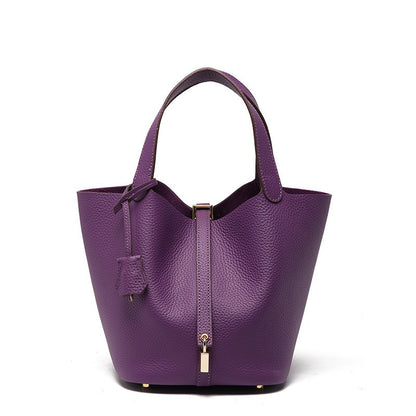 Top Grain Leather Inspired Pictin Tote Bag New Colors