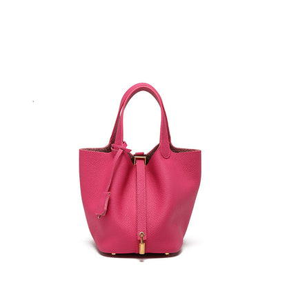Top Grain Leather Inspired Pictin Tote Bag New Colors