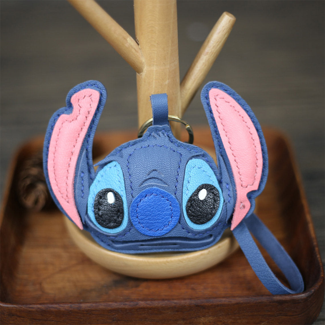 HANDSEWGIFT Leather Stitch & Angel Keychain DIY Kit