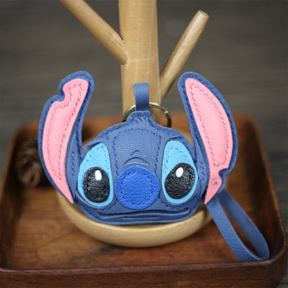 HANDSEWGIFT Leather Stitch & Angel Keychain DIY Kit