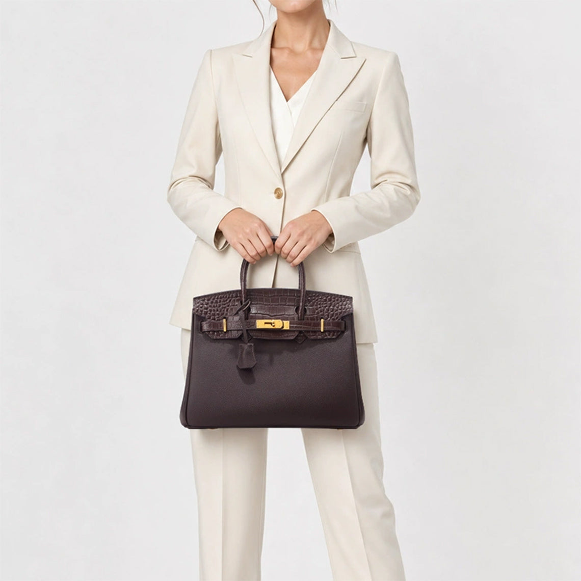 Leather tote handbags for women | Classic designer bags replica