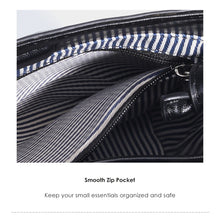 Load image into Gallery viewer, Sheep Leather Small Woven Tote Bag

