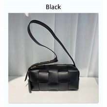 Load image into Gallery viewer, Leather Woven Bag Women Hobo Bag
