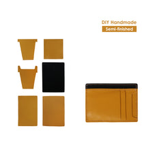 Load image into Gallery viewer, DIY Leather Wallet Kit | Make Your Own Leather Card Wallet with POPSEWING™ Leather DIY Kits - POPSEWING™
