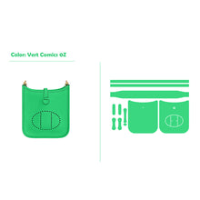 画像をギャラリービューアに読み込む, HANDSEWGIFT Full Grain Leather Mini Eveline Bag DIY Kit
