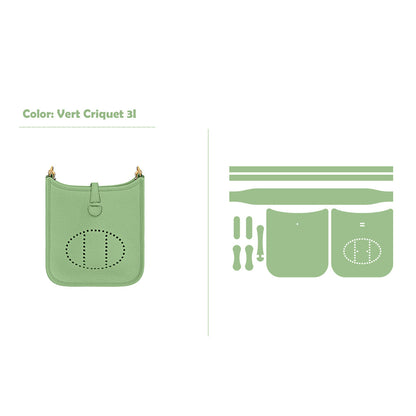 HANDSEWGIFT Full Grain Leather Mini Eveline Bag DIY Kit | Presale