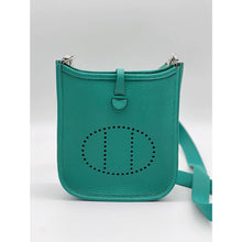 画像をギャラリービューアに読み込む, Handmade Mini Evelyne Crossbody Bag Peacock Blue
