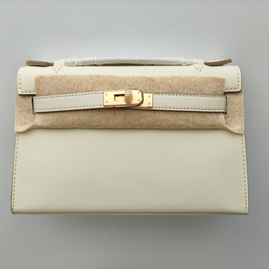 Leather Inspired Kelli Clutch for Women | The Bag Has a Slight Defects on Back