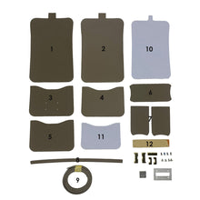 画像をギャラリービューアに読み込む, HANDSEWGIFT Full Grain Leather Tofu Constance Bag Charm DIY Kits

