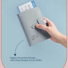 Load image into Gallery viewer, Custom Passport Wallet Passport Holder for Men and Women
